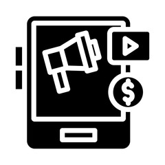 Mobile Marketing Icon Style