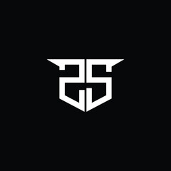 Obraz premium Modern Construction Logo with Symmetrical Design