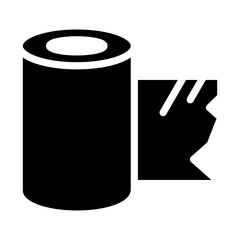 Tissue Roll Icon Style