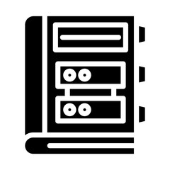 Library Database Icon Style