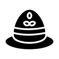 Farming Hat Icon Style