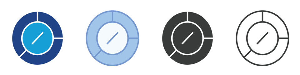 Diagram Icons Collection – Multiple Vector Styles Icons