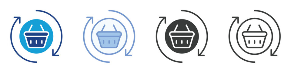 Exchange Icons Collection – Multiple Vector Styles Icons