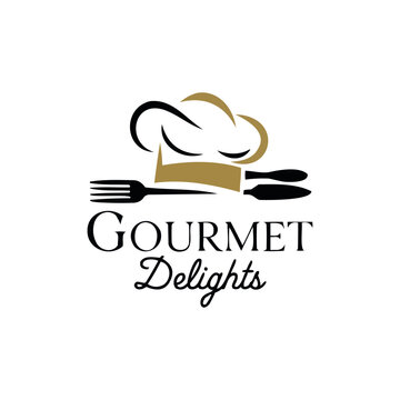 Chef logo for restaurants, culinary brands, and food businesses