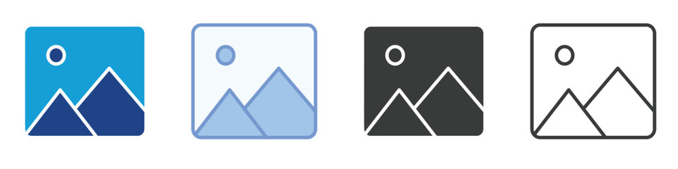 Galery Icons Collection – Multiple Vector Styles Icons