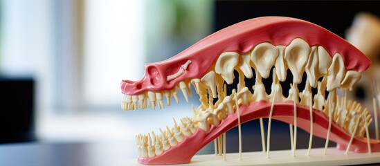 Detailed Canine Skull Model