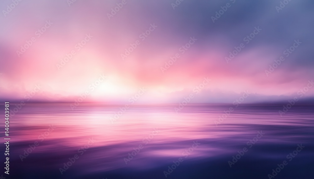 Poster Abstract purple and white background with swirling patterns resembling fluid movement in an artistic style