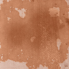 A brown wall with a few spots and a few lines