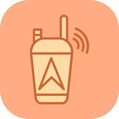 Handheld GPS Vector Icon