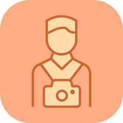 Photographer Vector Icon