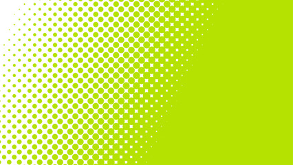 黄緑のカラーハーフトーン   © fii