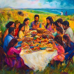 Fototapeta premium Community in Harmony