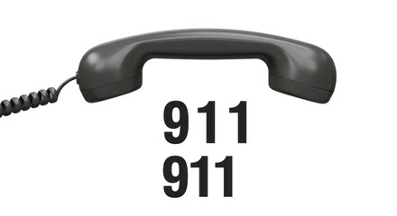 Isolated 911 Phone