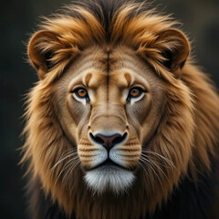 Fototapeta premium portrait of a lion