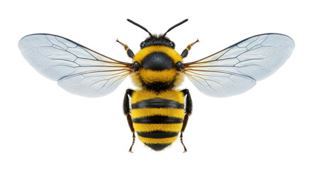 Isolated Bumble Bee