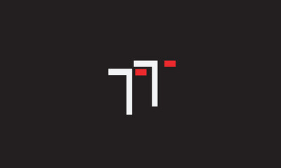 TT, TT, T Abstract Letters Logo Monogram	