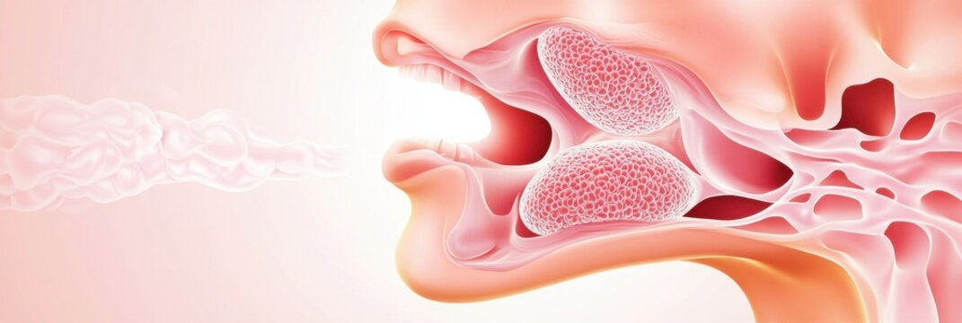 Understanding epidemic parotitis through a detailed depiction of salivary glands and their enlargement
