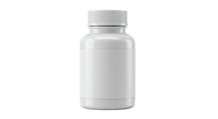 Isolated Pill Bottle