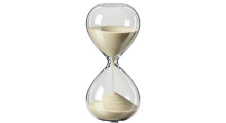 Isolated Hourglass Second