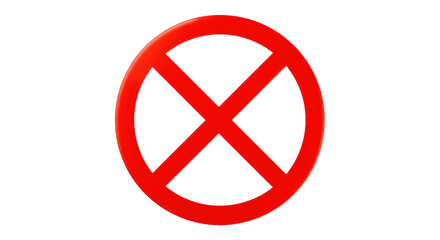 Fototapeta premium Isolated Blocked