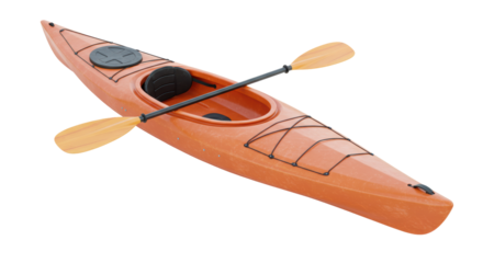 Isolated Kayak