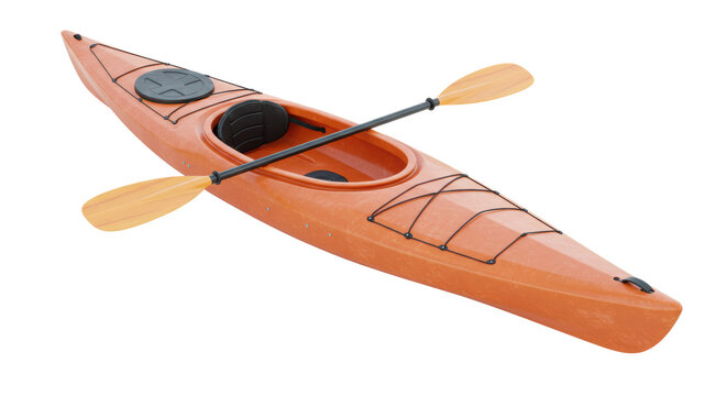Isolated Kayak