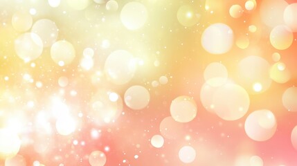 Obraz premium Blurred abstract gradient with hints of orange and yellow, sunny tone and soft fade perfect for warm, uplifting copy space