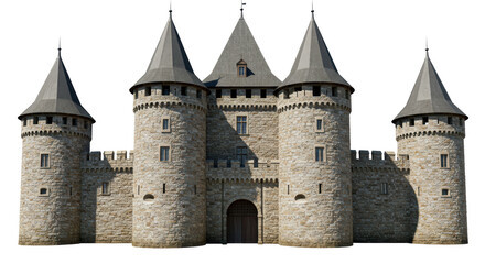 Isolated Stone Castle © Lisa