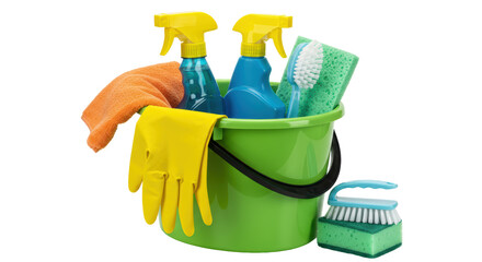 Isolated Cleaning Items © Luca