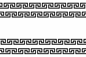 black and white seamless pattern on white background 