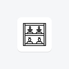 Vertical Farming Unit, vector, pixel perfect, illustrator file