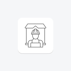 Farm Workers Housing, vector, pixel perfect, illustrator file