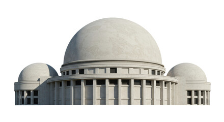 Obraz premium Isolated Dome Building