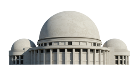 Isolated Dome Building