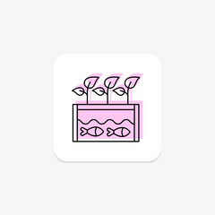 Hydroponic Nutrient Tank, vector, pixel perfect, illustrator file