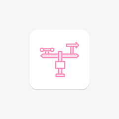 Meteorological Monitoring Hub, vector, pixel perfect, illustrator file