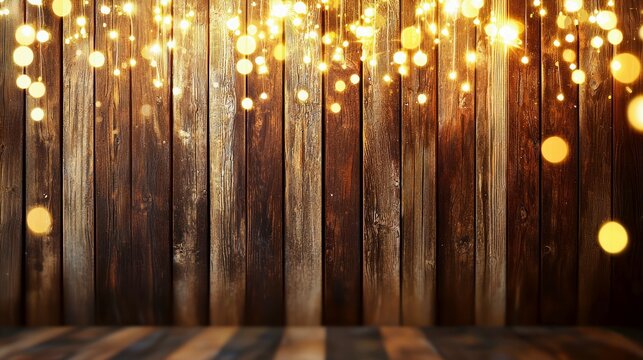Colorful bokeh lights background