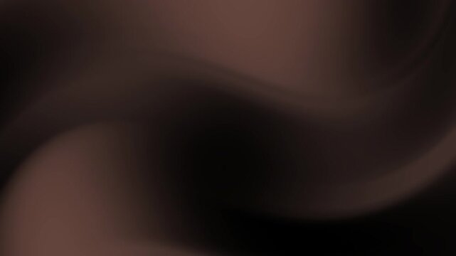 Abstract wavy black brown gradient background video, looping animation