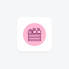 Fruit Packing House, vector, pixel perfect, illustrator file