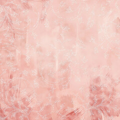 Elegant Pink Floral Pattern Texture Background