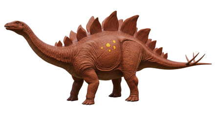 Isolated Stegosaurus Dinosaur