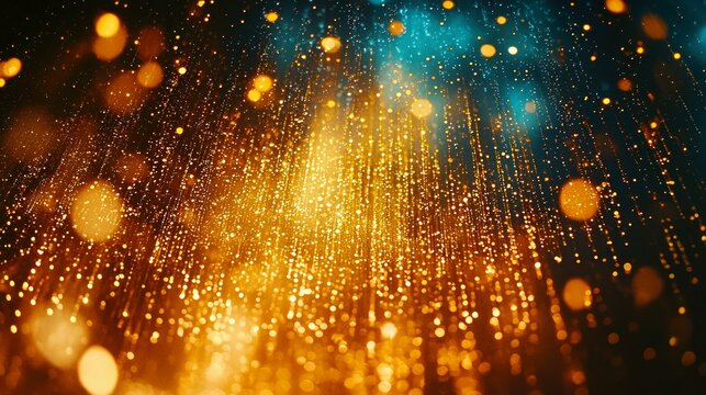 Colorful bokeh lights background