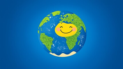Obraz premium Happy Earth (1)
