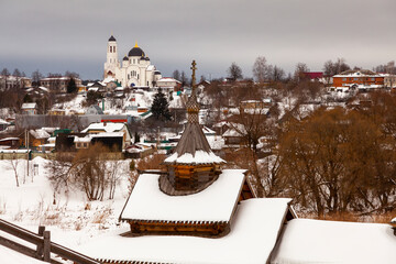 Pafnutyevo-Borovsky Monastery in the city of Borovsk, Russia