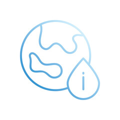 World  vector icon stock illustration