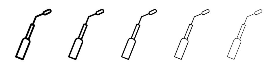 car wheel brace icon Symbol mark in Outline style