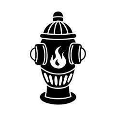 fire hydrant icon, fire hydrant silhouette vector illustration-simple silhouette illustration of fire hydrant, perfect for fire hydrant logos and icons