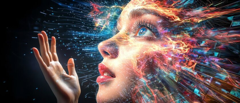 Innovative corporate training experience high-tech facility digital learning environment futuristic design engaging perspective