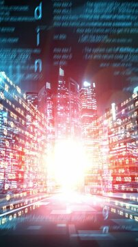 Software development, application programming code and tacit computer coding . Concept of smart digital transformation and technology disruption that changes global trends in new information era .