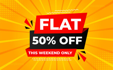 Sale Discount tag set with different percent. Promo price tag design. Product discount festival label collection. Super Sale promotion banner template. Flat sale Vector Illustration.